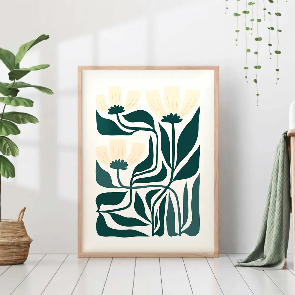 Фото Постер 28 картин "Абстракция желтые цветы" 70x50 см в тубусе без рамы Фото Постер 28 картин "Абстракция желтые цветы" 70x50 см в тубусе без рамы