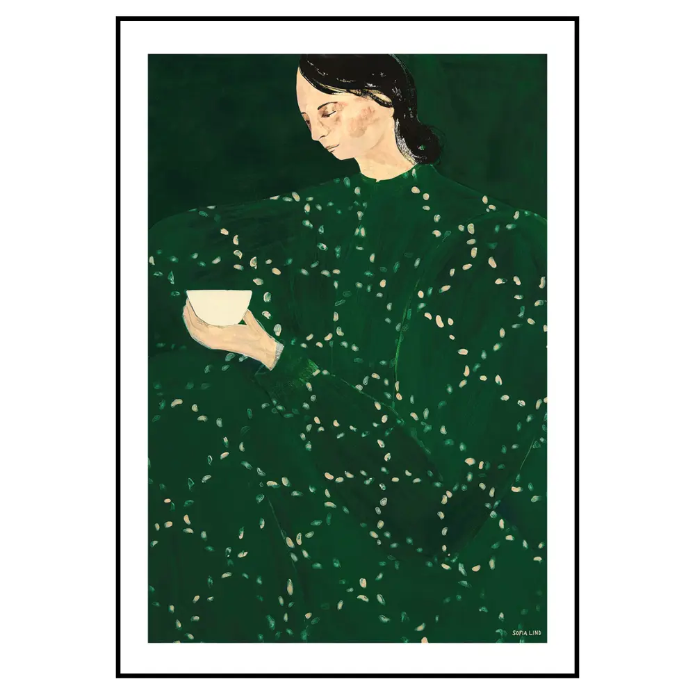 Фото 2 Постер 28 картин "Зеленая пижама Sofia Lind" 50x40 см в тубусе без рамы Фото 2 Постер 28 картин "Зеленая пижама Sofia Lind" 50x40 см в тубусе без рамы