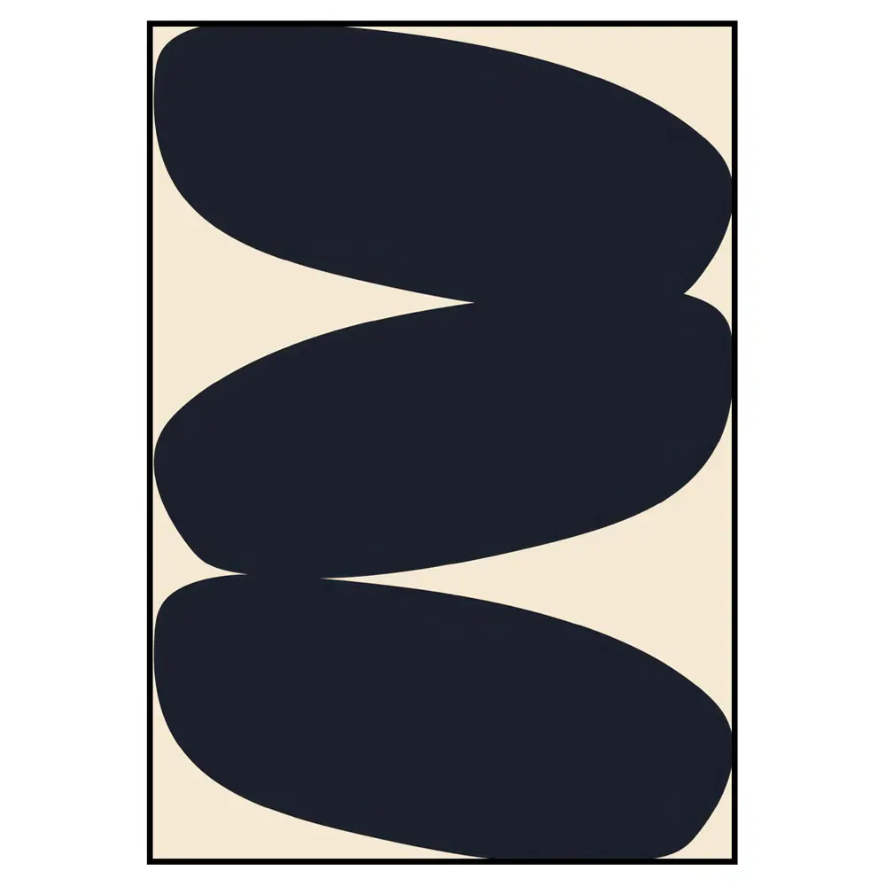 Фото 2 Постер 28 картин "Абстракция черные формы" 70x50 см в тубусе без рамы Фото 2 Постер 28 картин "Абстракция черные формы" 70x50 см в тубусе без рамы