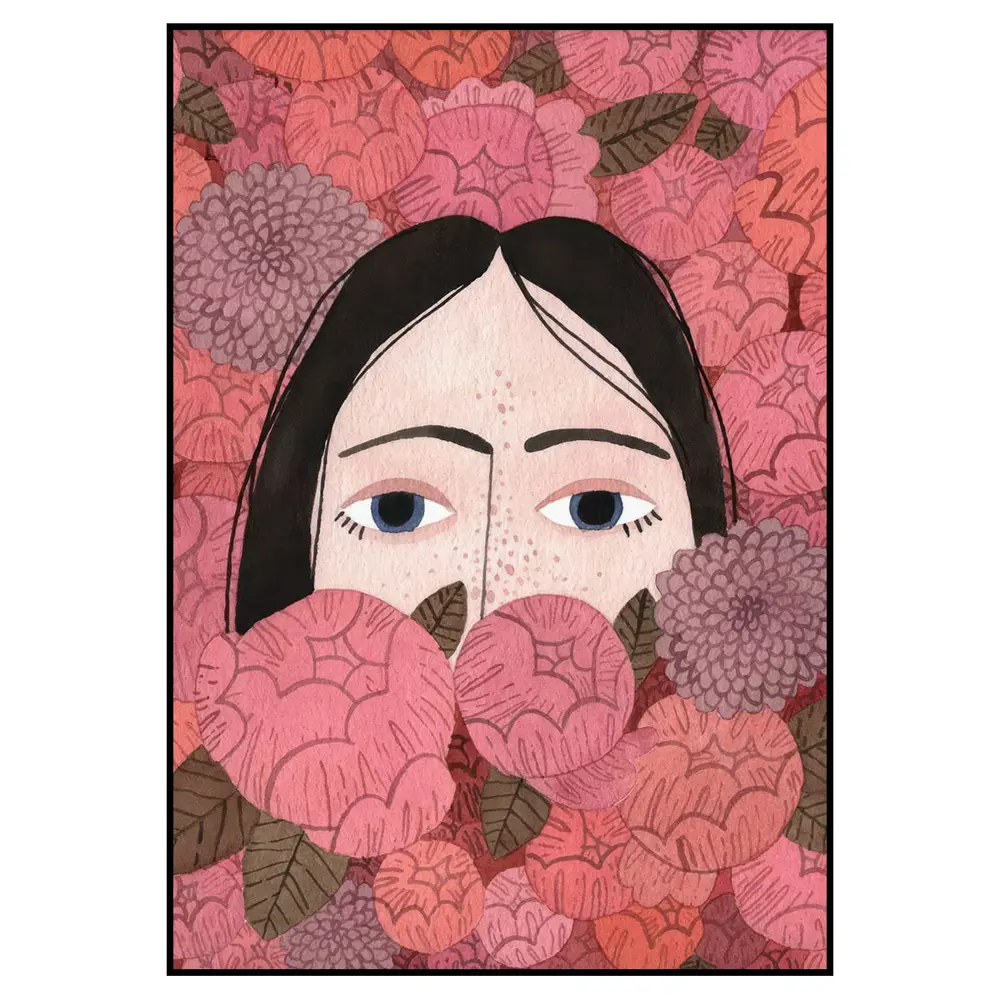 Фото 2 Постер 28 картин "Брунна Манкузо девушка в цветах" 70x50 см в тубусе без рамы Фото 2 Постер 28 картин "Брунна Манкузо девушка в цветах" 70x50 см в тубусе без рамы