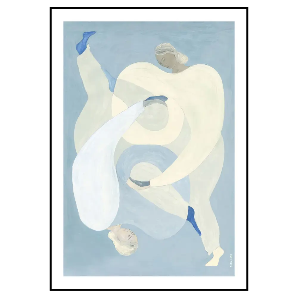 Фото 2 Постер 28 картин "София Линд девушки в голубом" 70x50 см в тубусе без рамы Фото 2 Постер 28 картин "София Линд девушки в голубом" 70x50 см в тубусе без рамы