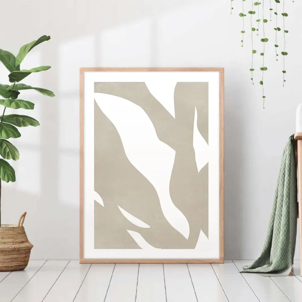 Фото Постер 28 картин "Абстракция бежевый на белом в современном стиле" 50x40 см в тубусе без рамы Фото Постер 28 картин "Абстракция бежевый на белом в современном стиле" 50x40 см в тубусе без рамы