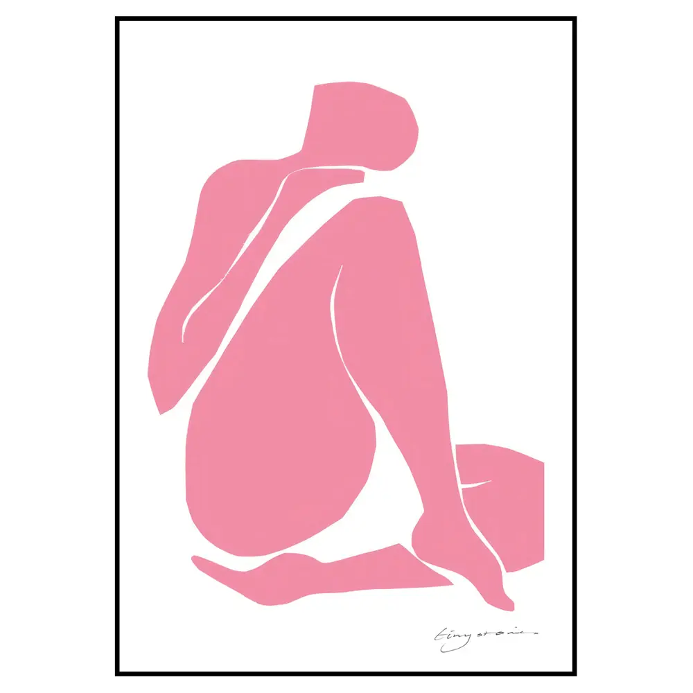 Фото 2 Постер 28 картин "Розовая женщина в стиле Матисс" 70x50 см в тубусе без рамы Фото 2 Постер 28 картин "Розовая женщина в стиле Матисс" 70x50 см в тубусе без рамы