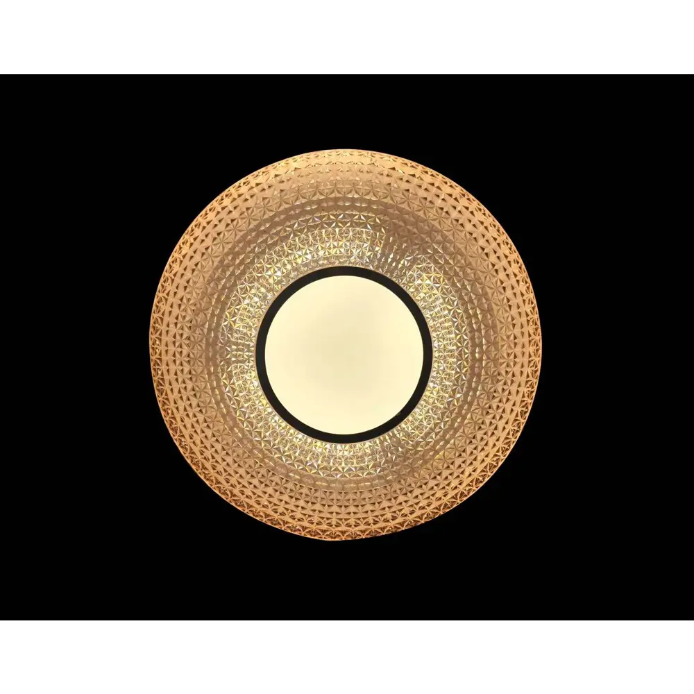 Фото Светильник настенно-потолочный светодиодный SELENA M1033 Round wall 8 м² теплый белый свет цвет золото Фото Светильник настенно-потолочный светодиодный SELENA M1033 Round wall 8 м² теплый белый свет цвет золото
