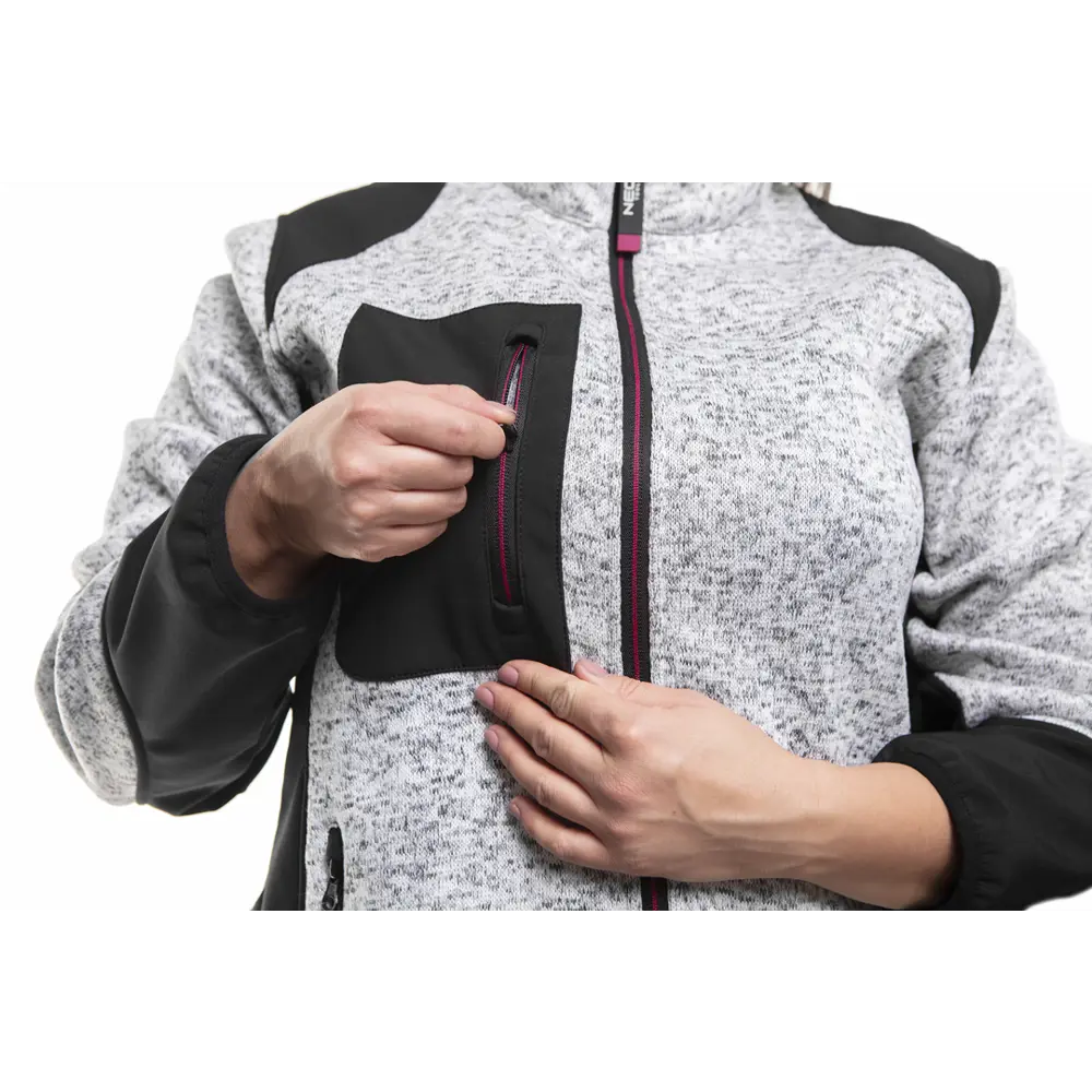 Фото 7 Толстовка рабочая женская Neo Softshell цвет серый/черный размер XL/56 рост 174-177 см Фото 7 Толстовка рабочая женская Neo Softshell цвет серый/черный размер XL/56 рост 174-177 см