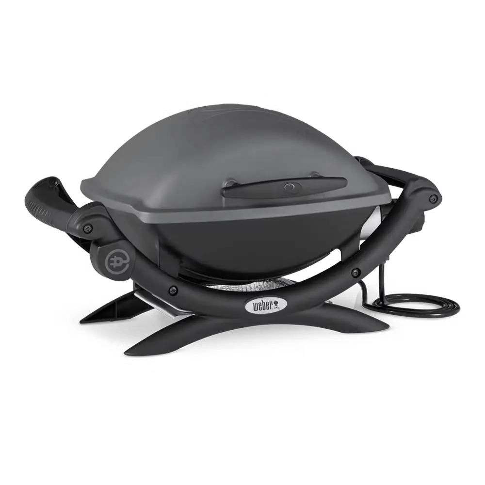 Фото 3 Электрический гриль Weber Q 1400 темно-серый Фото 3 Электрический гриль Weber Q 1400 темно-серый