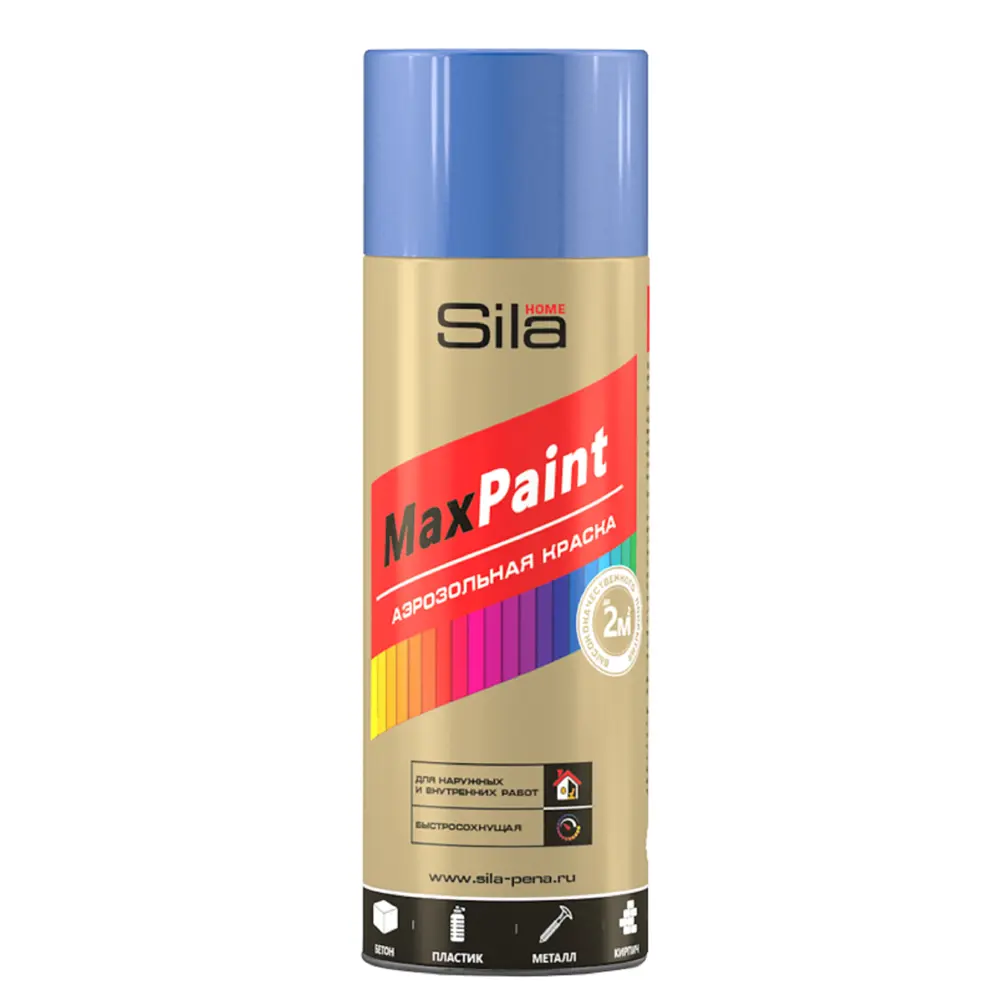 Фото Эмаль SILA SILP5005 HOME Max Paint цвет синий Фото Эмаль SILA SILP5005 HOME Max Paint цвет синий