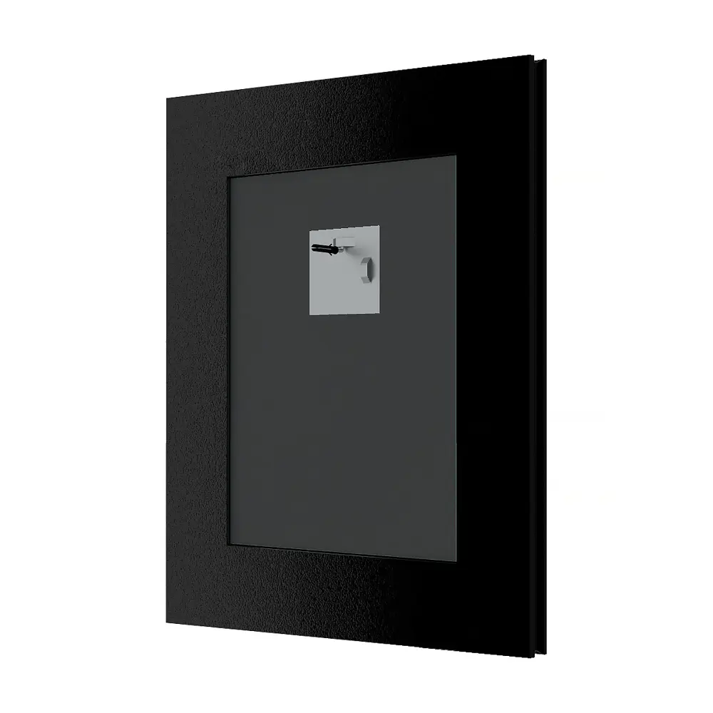 Фото 2 Зеркало с рамой Evoform Exclusive 44x54 см цвет рамы белая кожа с хромом Фото 2 Зеркало с рамой Evoform Exclusive 44x54 см цвет рамы белая кожа с хромом