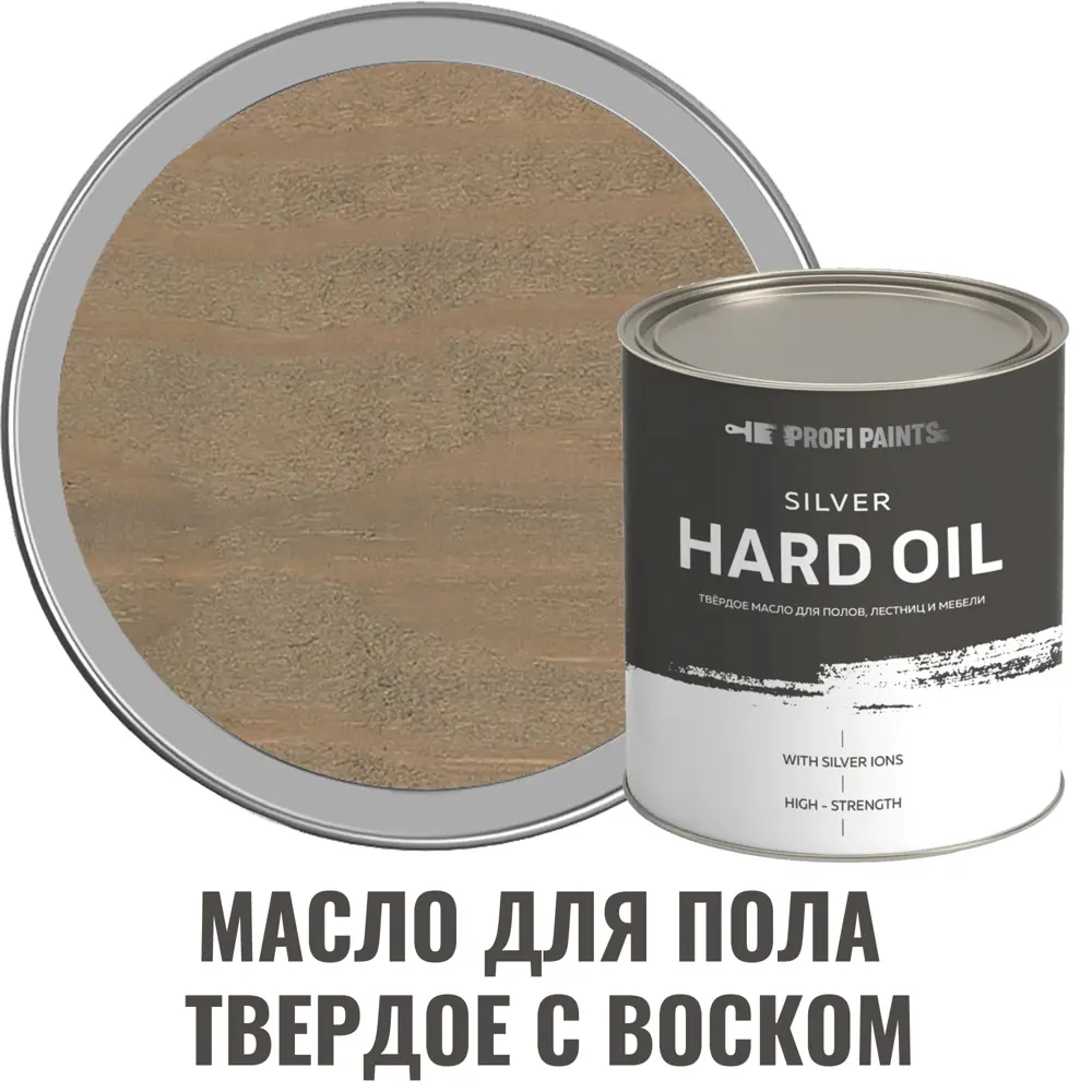 Фото Масло для пола PROFIPAINTS SILVER HARD цвет белый дуб 0.9 л