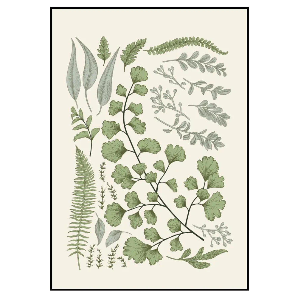 Фото 2 Постер 28 картин "Ретро ботаническая иллюстрация" 70x50 см, в тубусе без рамы Фото 2 Постер 28 картин "Ретро ботаническая иллюстрация" 70x50 см, в тубусе без рамы