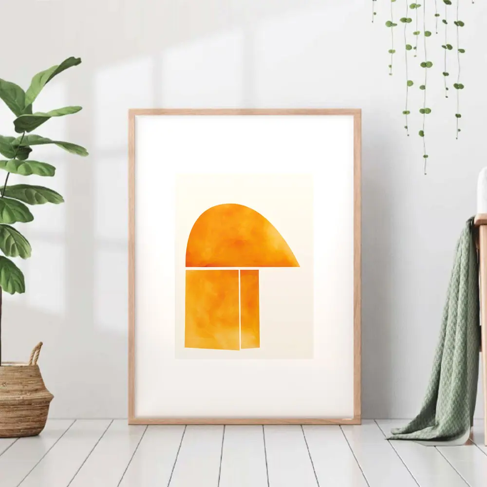 Фото Постер 28 картин "Оранжевая абстракция" 50x40 см, в тубусе без рамы Фото Постер 28 картин "Оранжевая абстракция" 50x40 см, в тубусе без рамы