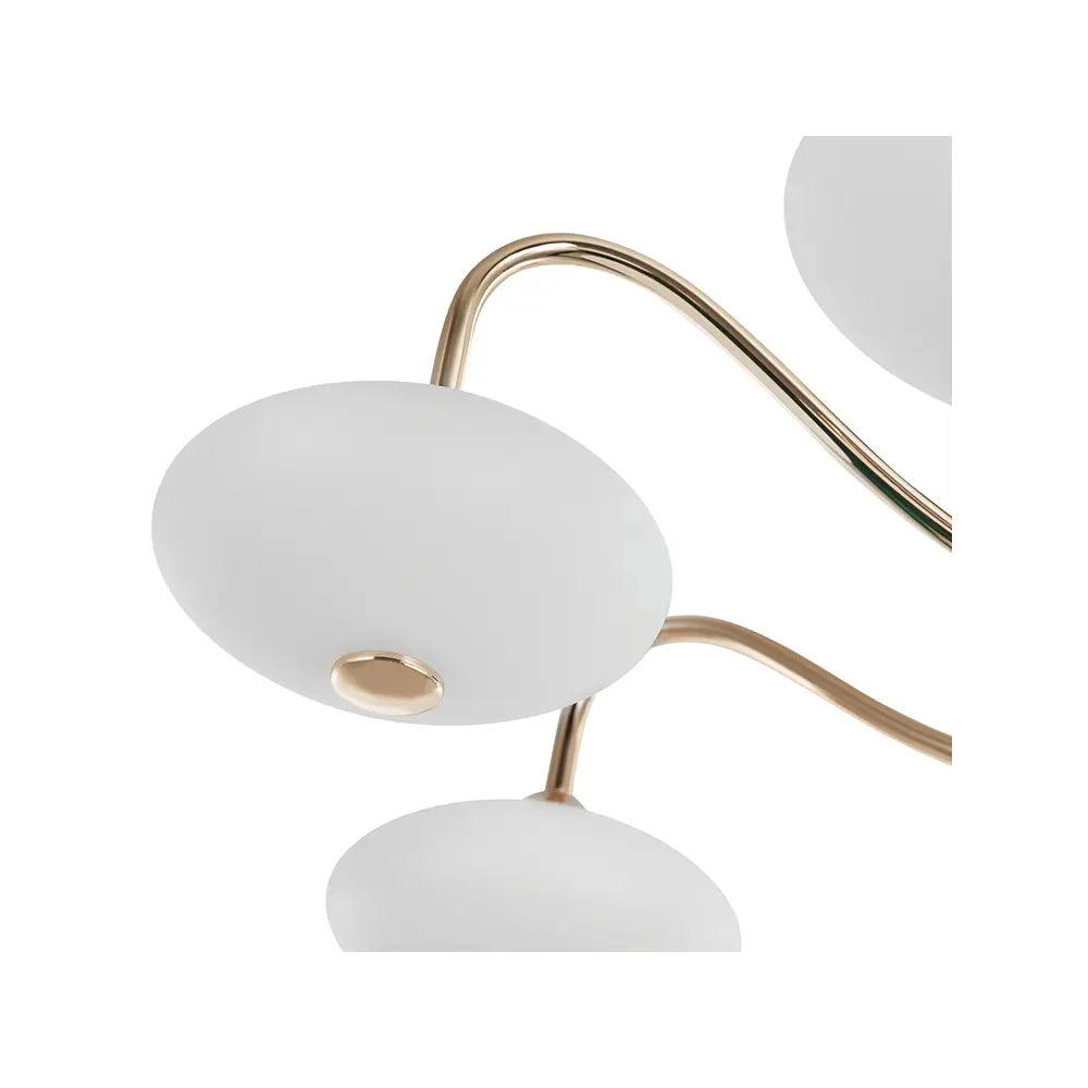 Фото 8 Люстра на штанге светодиодная Arte Perfetto Luce LED 3327.8093-6-D680/H400/LED108W Bk/G 12 м² цвет черный Фото 8 Люстра на штанге светодиодная Arte Perfetto Luce LED 3327.8093-6-D680/H400/LED108W Bk/G 12 м² цвет черный