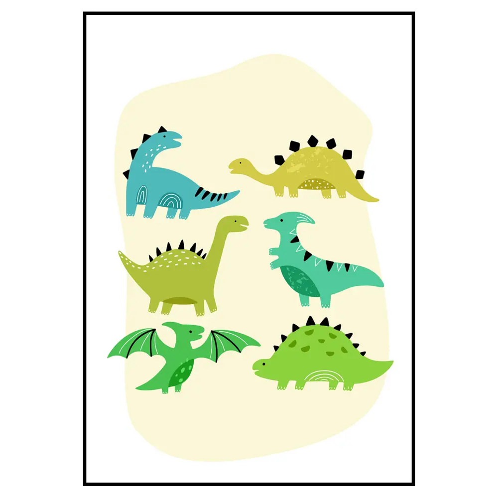 Фото 2 Постер 28 картин "Динозавры для детской рисунок" 70x50 см, в тубусе без рамы Фото 2 Постер 28 картин "Динозавры для детской рисунок" 70x50 см, в тубусе без рамы