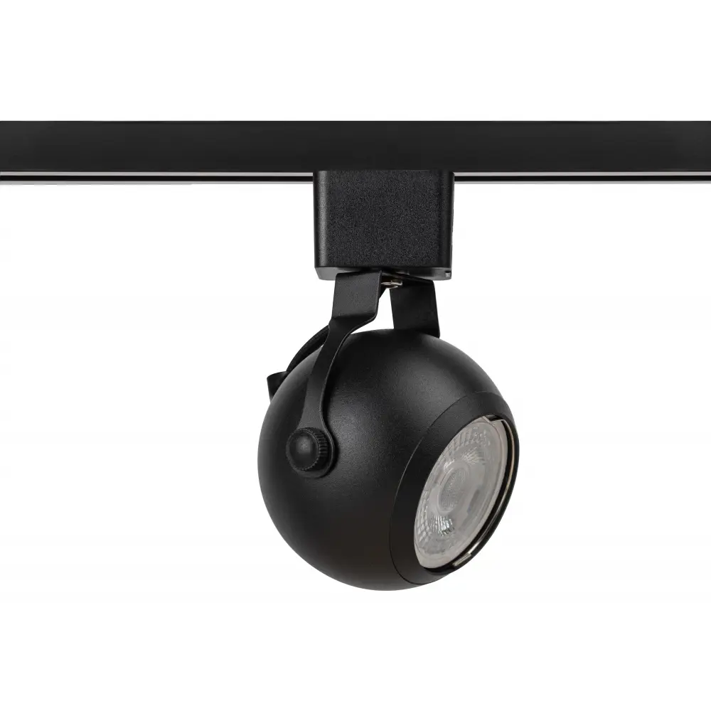 Фото 7 Трековый светильник ЭРА TR35-GU10 BK Б0053296 светодиодный 50 Вт однофазный цвет черный Фото 7 Трековый светильник ЭРА TR35-GU10 BK Б0053296 светодиодный 50 Вт однофазный цвет черный