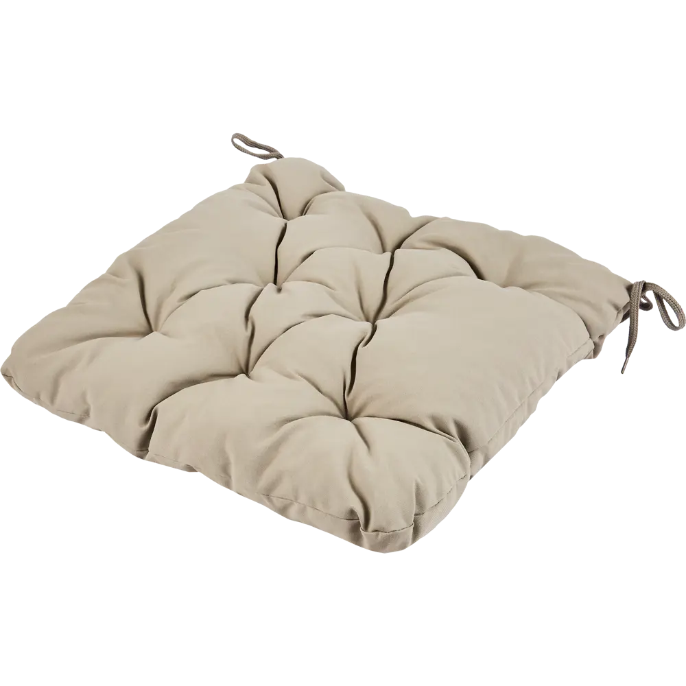 Фото 2 Подушка для садовой мебели Linen Way 44x44 см цвет серый