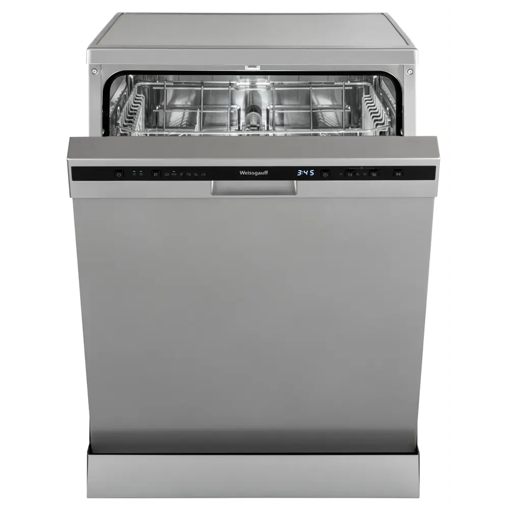 Фото Посудомоечная машина Weissgauff dw 6026 d silver 59.8 см 6 программ цвет серебристый Фото Посудомоечная машина Weissgauff dw 6026 d silver 59.8 см 6 программ цвет серебристый