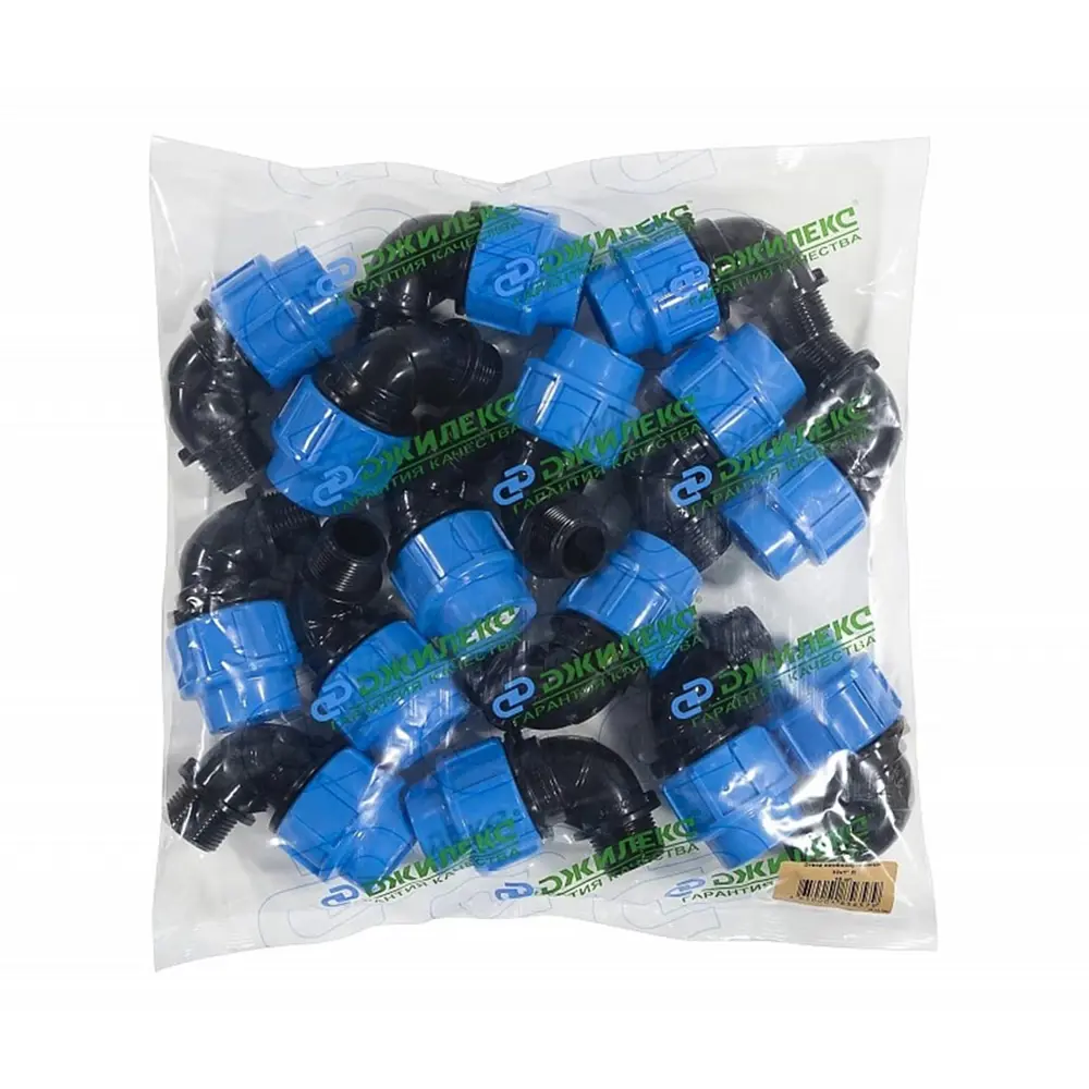 Фото 2 Отвод комбинированный наружная резьба 32x1П полипропилен 1 (1/15) Джилекс