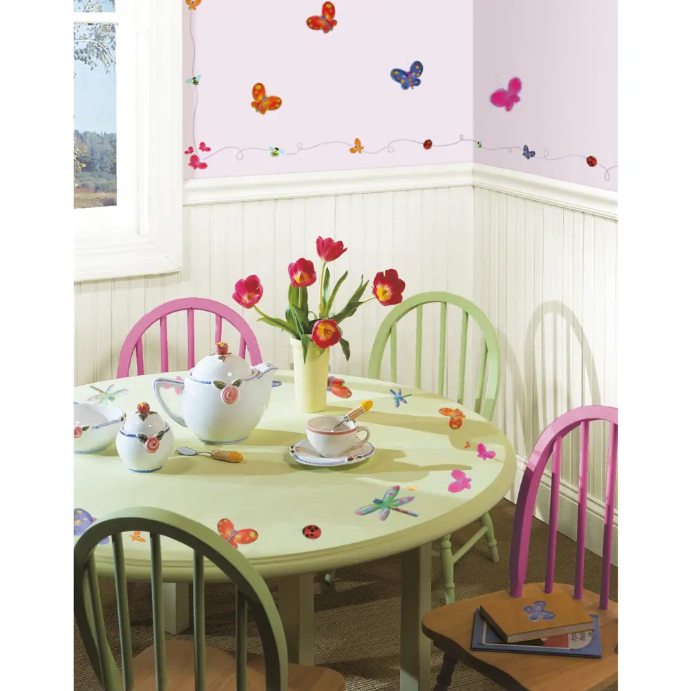 Фото Декоративная наклейка для стены York Wallcoverings Room Mates RMK1021SCS Фото Декоративная наклейка для стены York Wallcoverings Room Mates RMK1021SCS