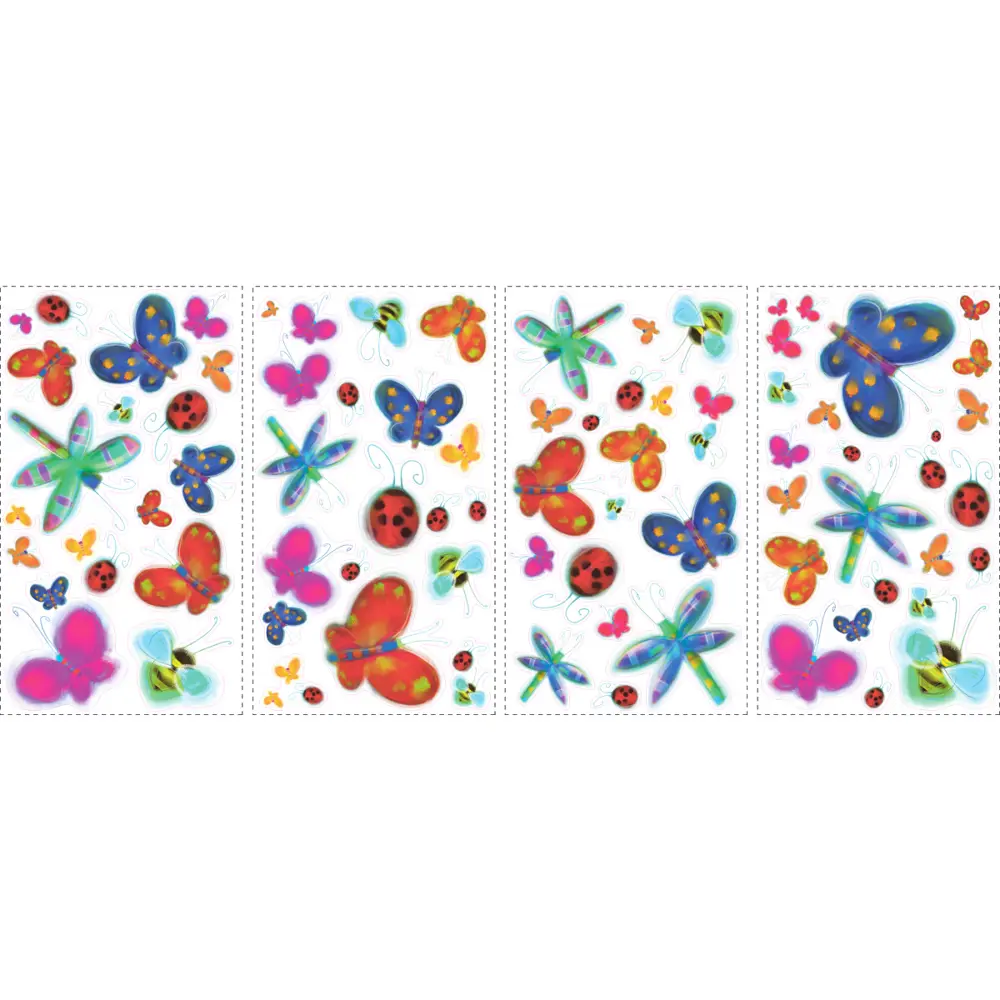 Фото 2 Декоративная наклейка для стены York Wallcoverings Room Mates RMK1021SCS Фото 2 Декоративная наклейка для стены York Wallcoverings Room Mates RMK1021SCS