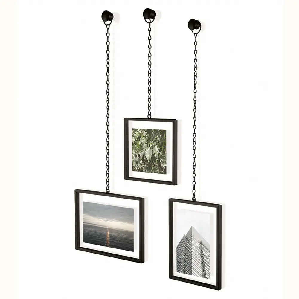 Фото 3 Мультирамка Umbra Fotochain черная 10 х 10 см, 10 х 15 см, 15 х 10 см Фото 3 Мультирамка Umbra Fotochain черная 10 х 10 см, 10 х 15 см, 15 х 10 см