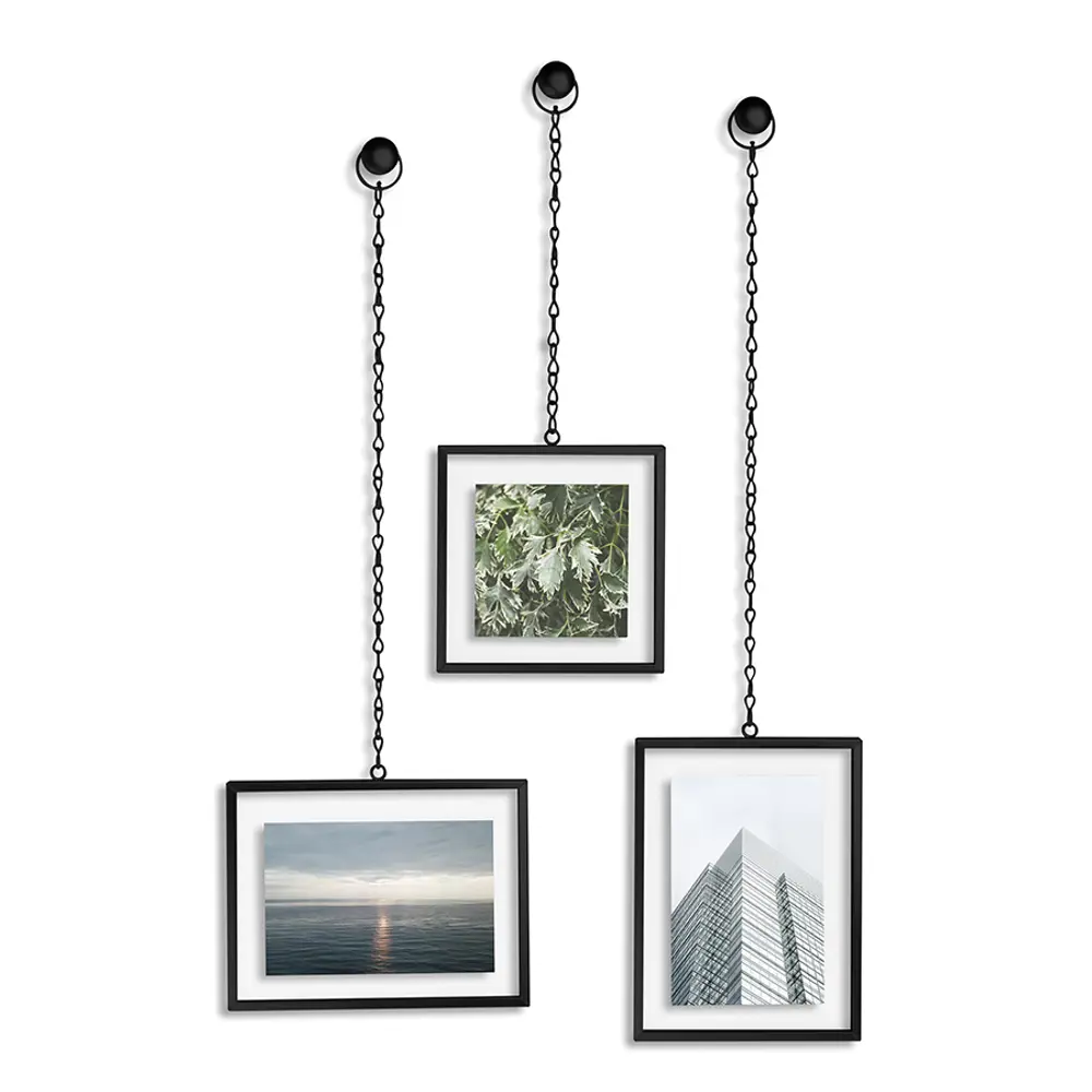 Фото Мультирамка Umbra Fotochain черная 10 х 10 см, 10 х 15 см, 15 х 10 см Фото Мультирамка Umbra Fotochain черная 10 х 10 см, 10 х 15 см, 15 х 10 см
