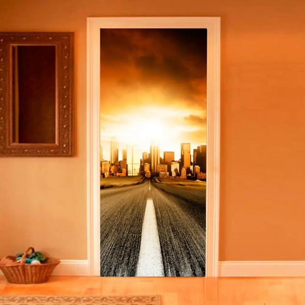 Фото 2 Наклейка для дверей и мебели Wallfix "Путь в будущее" 95x220 см, W002 Фото 2 Наклейка для дверей и мебели Wallfix "Путь в будущее" 95x220 см, W002