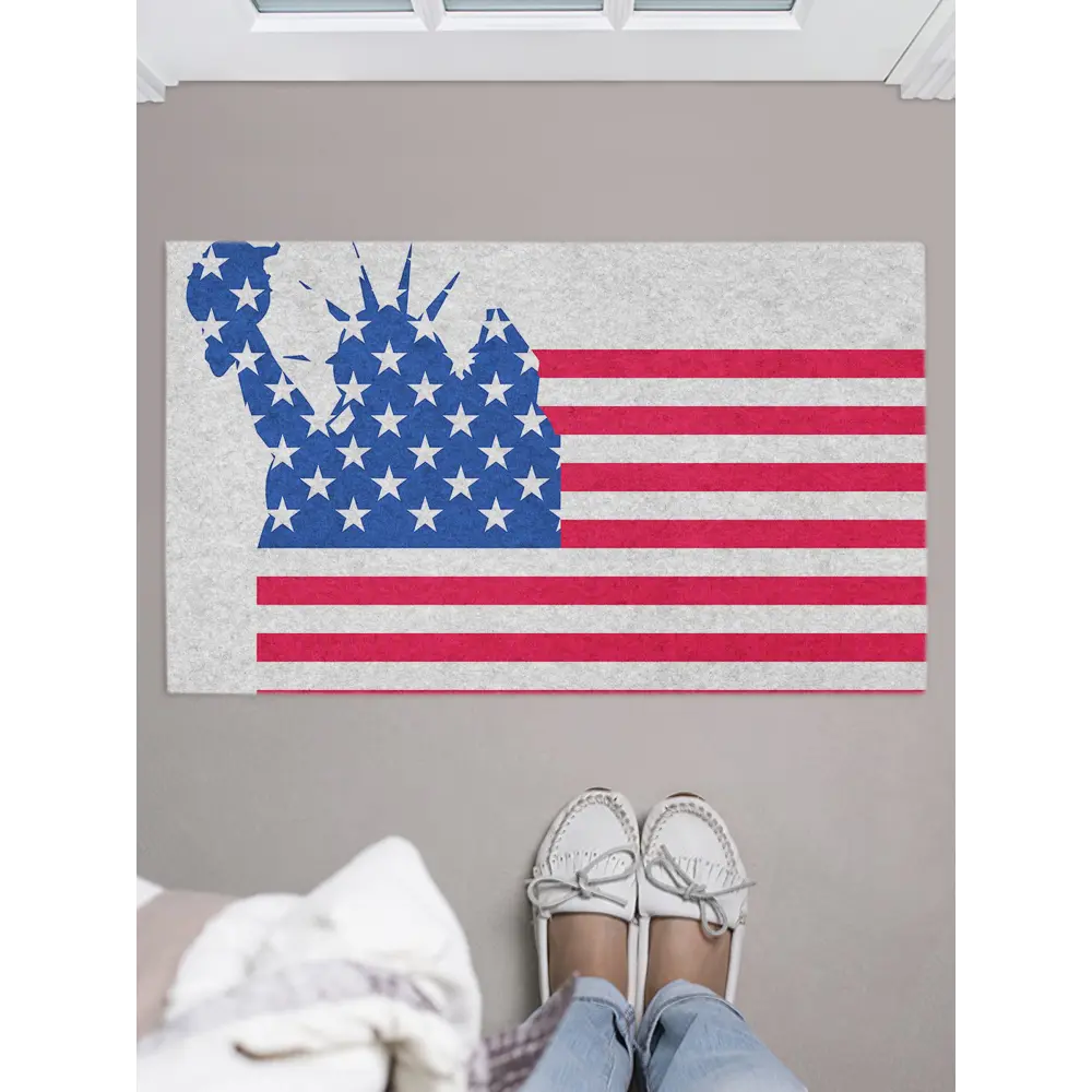 Фото Коврик грязезащитный Joyarty door_15544 45x75 см войлок Фото Коврик грязезащитный Joyarty door_15544 45x75 см войлок