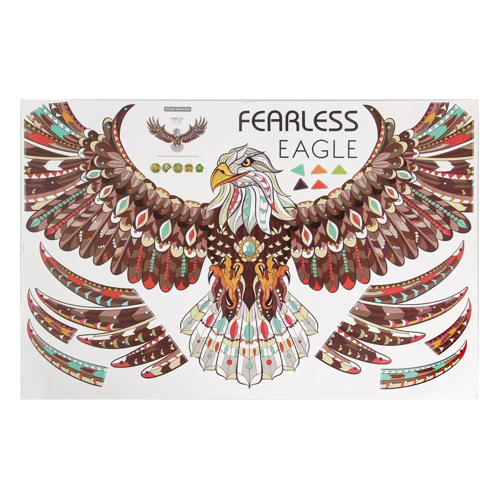 Фото 2 Наклейка интерьерная "Орёл" 60x90 см