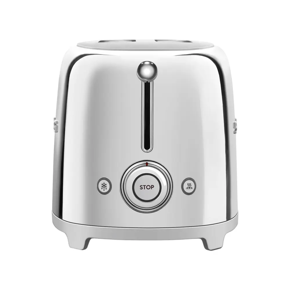 Фото 3 Тостер Smeg TSF01SSEU цвет хром Фото 3 Тостер Smeg TSF01SSEU цвет хром