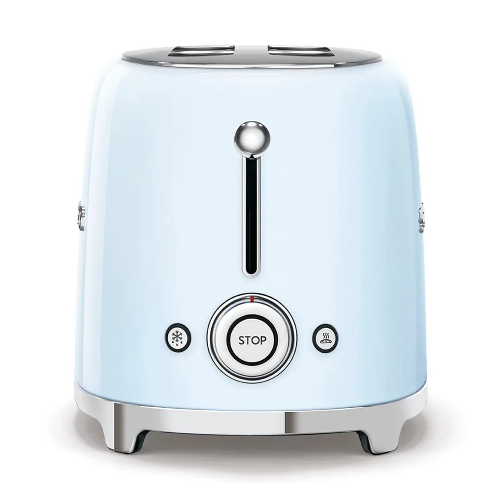 Фото 3 Тостер Smeg TSF02PBEU цвет светло-голубой Фото 3 Тостер Smeg TSF02PBEU цвет светло-голубой