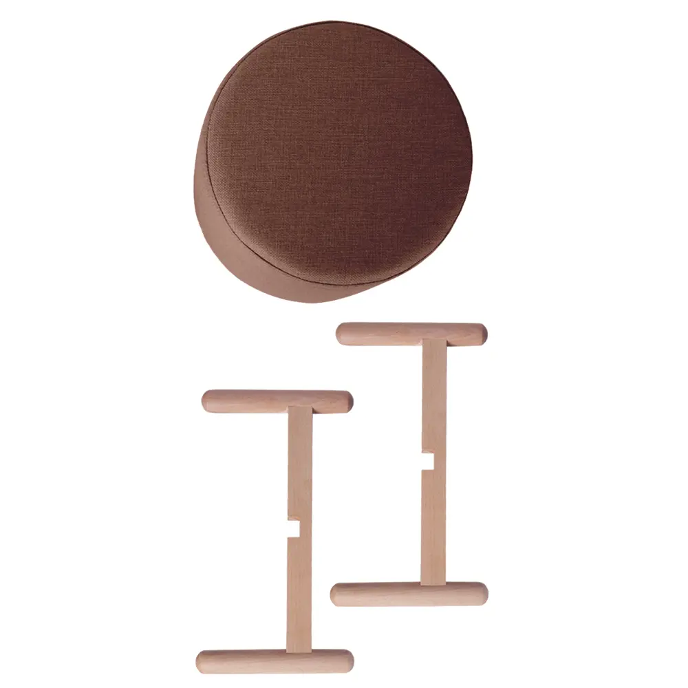 Фото 7 Пуф Ridberg 1209266 33x38.50 см рогожка цвет золотой Фото 7 Пуф Ridberg 1209266 33x38.50 см рогожка цвет золотой