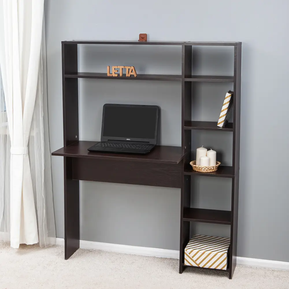 Фото 2 Стол Letta Ультра 108x141x40 см ЛДСП цвет венге