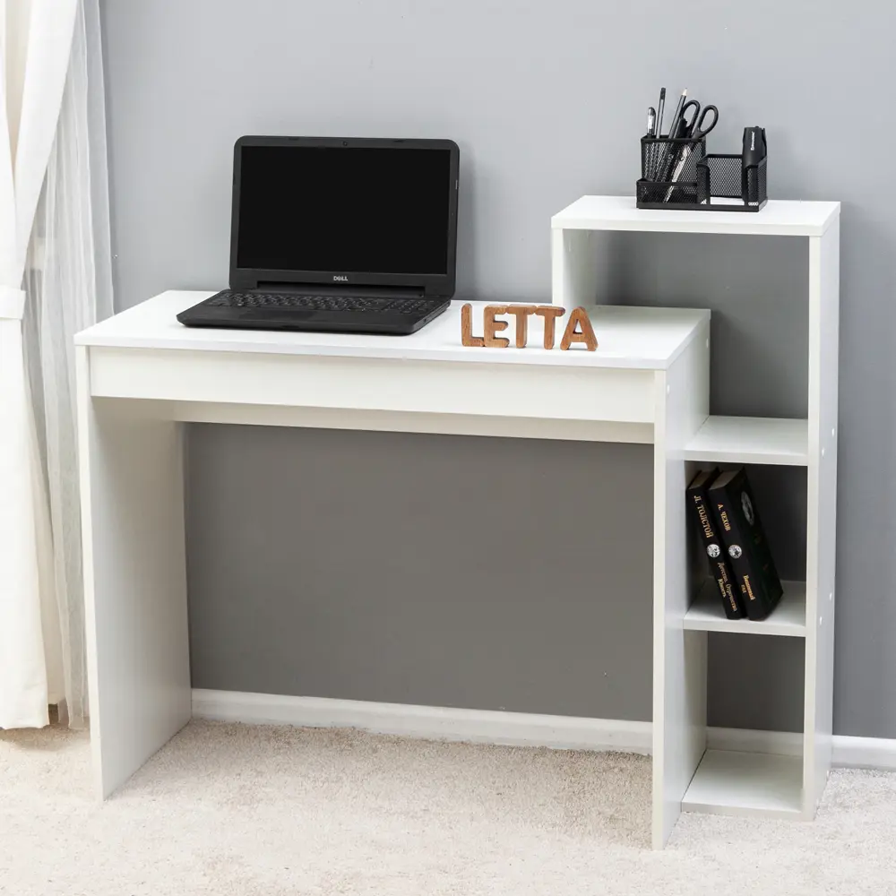 Фото 2 Стол Letta Мальта 110x91x40 см ЛДСП цвет белый