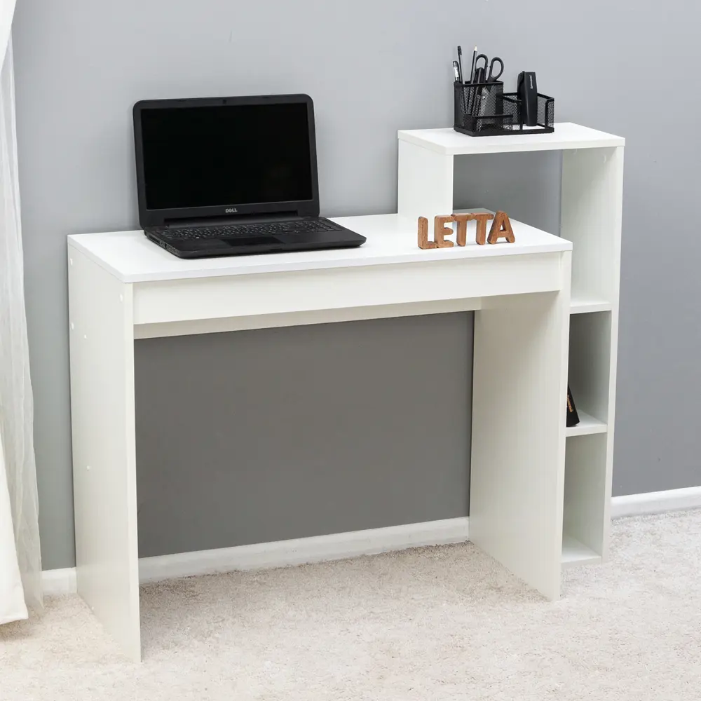 Фото Стол Letta Мальта 110x91x40 см ЛДСП цвет белый