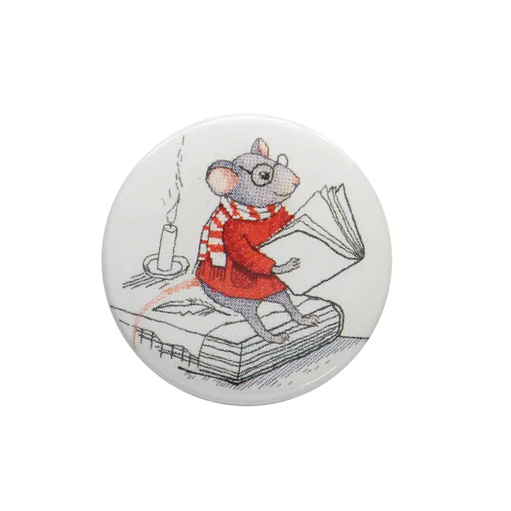Фото Магнитная игольница Мышка с книжкой Hobby&Pro 25x3мм Фото Магнитная игольница Мышка с книжкой Hobby&Pro 25x3мм
