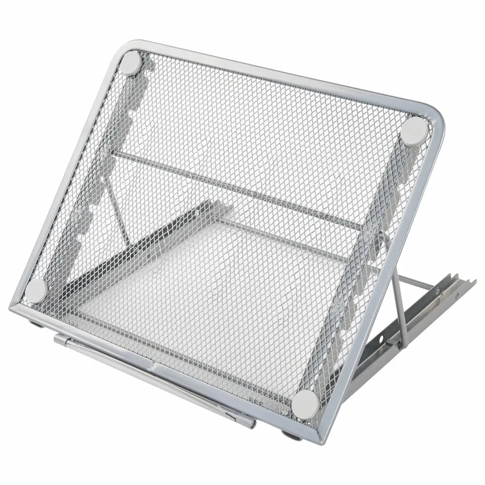 Фото 3 Подставка для книг ноутбуков планшетов школьная на парту Brauberg Germanium 240x195x20 мм серебро 237984 Фото 3 Подставка для книг ноутбуков планшетов школьная на парту Brauberg Germanium 240x195x20 мм серебро 237984