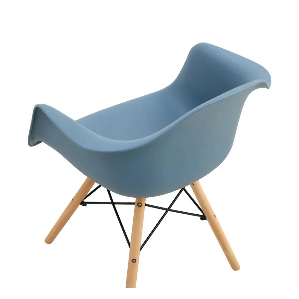 Фото 5 Стул Wwbt DSW Premium 38x45x80 см АБС-пластик серо-голубой