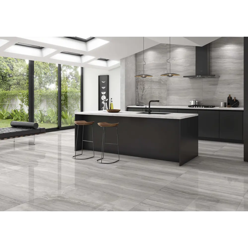 Фото 2 Керамогранит Stn CUPID Cupid Pearl Pulido 60x120см полированный серый, серебристый, цена за упаковку Фото 2 Керамогранит Stn CUPID Cupid Pearl Pulido 60x120см полированный серый, серебристый, цена за упаковку