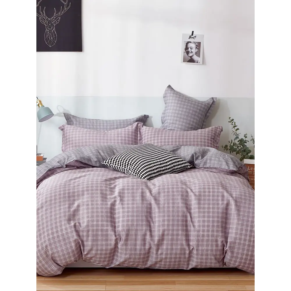 Фото Комплект постельного белья GoodNight Сатин Делюкс 571 с компаньоном дуэт (с нав. 50x70) хлопок Фото Комплект постельного белья GoodNight Сатин Делюкс 571 с компаньоном дуэт (с нав. 50x70) хлопок