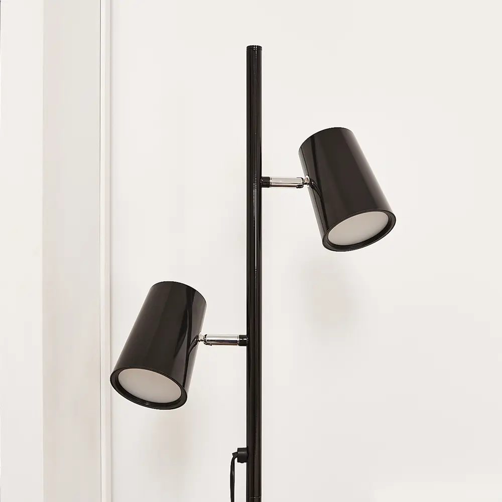 Фото 13 Торшер светодиодный UNIEL ULM-T600 2х6W/4500K/DIM BLACK UL-00010174 нейтральный белый свет цвет черный Фото 13 Торшер светодиодный UNIEL ULM-T600 2х6W/4500K/DIM BLACK UL-00010174 нейтральный белый свет цвет черный