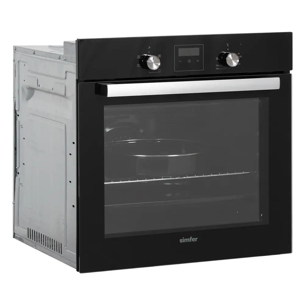 Фото 3 Встраиваемый духовой шкаф Simfer B6ER56016 электрический 59.50x59.50x56.50см электрический цвет бежевый Фото 3 Встраиваемый духовой шкаф Simfer B6ER56016 электрический 59.50x59.50x56.50см электрический цвет бежевый