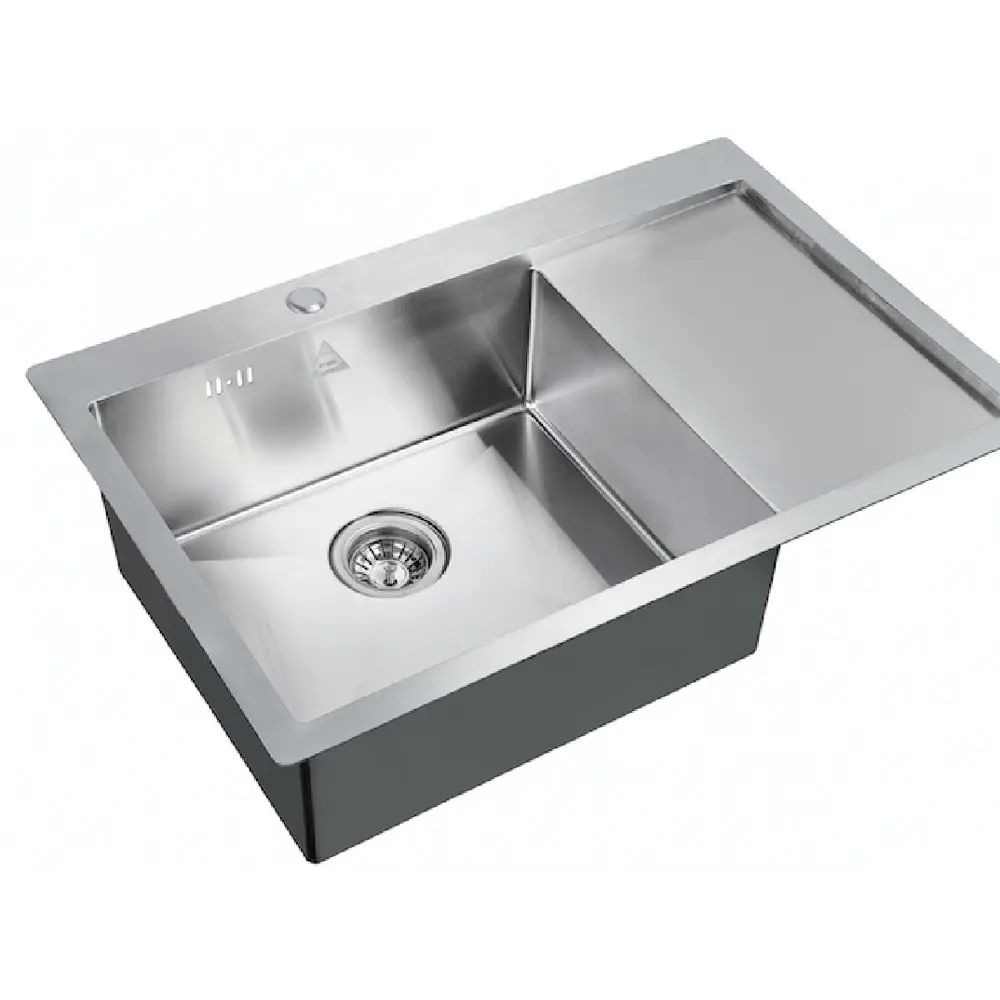 Фото Мойка Steel Hammer Sink SH 7851-L 78x51x20см прямоугольник нержавеющая сталь цвет нержавеющая сталь Фото Мойка Steel Hammer Sink SH 7851-L 78x51x20см прямоугольник нержавеющая сталь цвет нержавеющая сталь