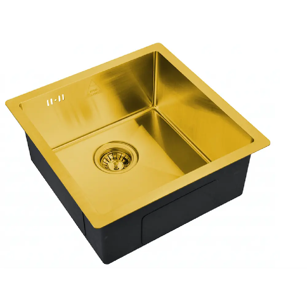 Фото Мойка Steel Hammer Sink SH 4444 BRONZE 44x44x20см квадрат нержавеющая сталь цвет бронза Фото Мойка Steel Hammer Sink SH 4444 BRONZE 44x44x20см квадрат нержавеющая сталь цвет бронза