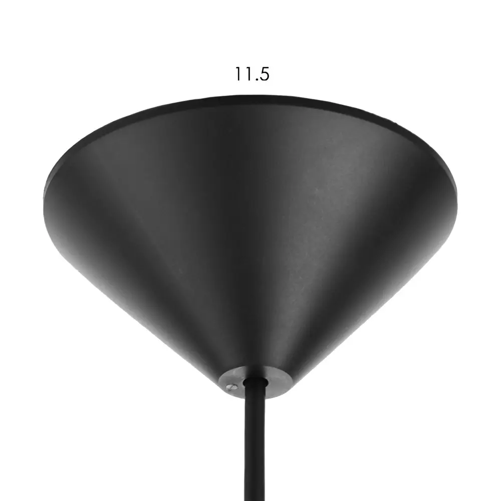 Фото 5 Светильник подвесной BAYERLUX Елена нап. Люстровый 1 лампа 2 м² цвет черный Фото 5 Светильник подвесной BAYERLUX Елена нап. Люстровый 1 лампа 2 м² цвет черный