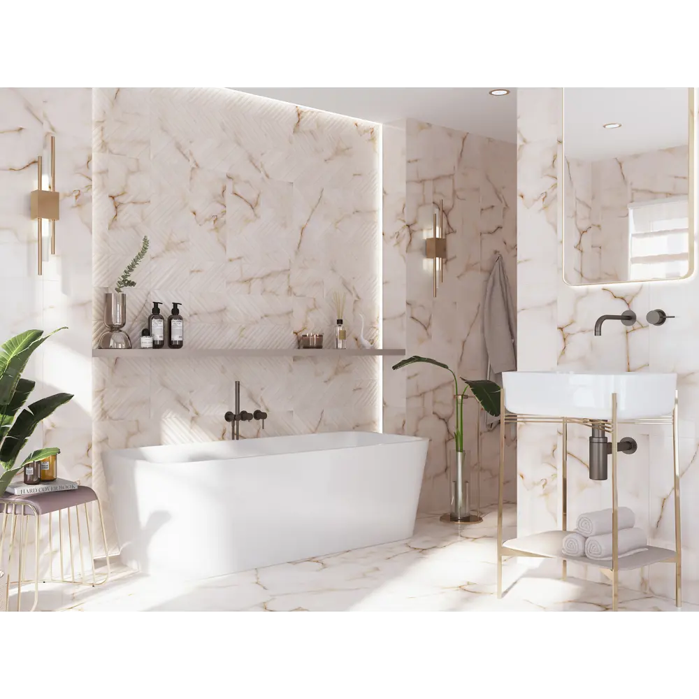 Фото 11 Плитка ELETTO CERAMICA Portogallo 509221101 24.2x70см 1.02 м² цвет бежево-розовый, цена за упаковку Фото 11 Плитка ELETTO CERAMICA Portogallo 509221101 24.2x70см 1.02 м² цвет бежево-розовый, цена за упаковку