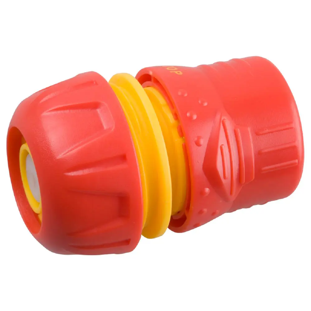 Фото Быстросъёмный соединитель Grinda GF-34 для шланга 3/4″ с аквастопом