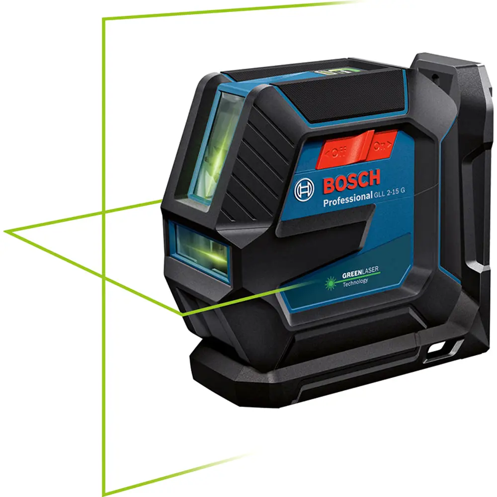 Фото 2 Нивелир лазерный Bosch Professional GLL 2-15 G зеленый луч 15 м Фото 2 Нивелир лазерный Bosch Professional GLL 2-15 G зеленый луч 15 м