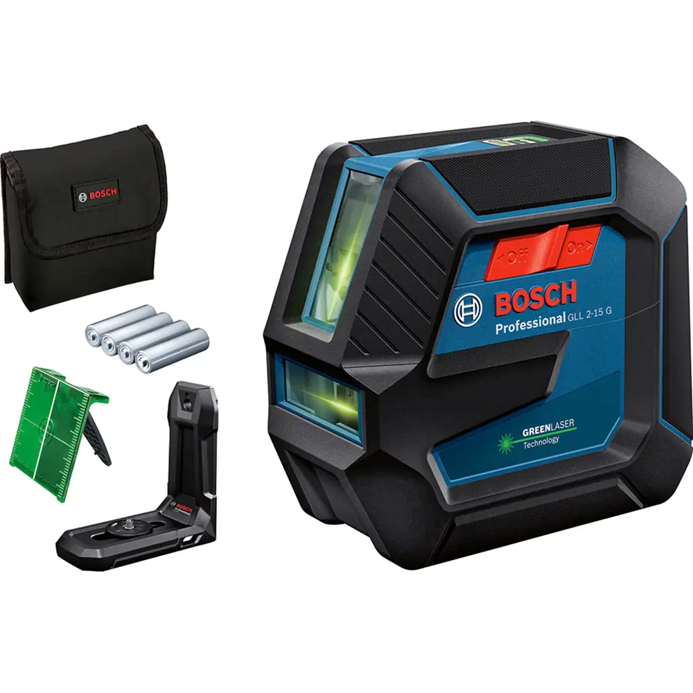 Фото 3 Нивелир лазерный Bosch Professional GLL 2-15 G зеленый луч 15 м Фото 3 Нивелир лазерный Bosch Professional GLL 2-15 G зеленый луч 15 м