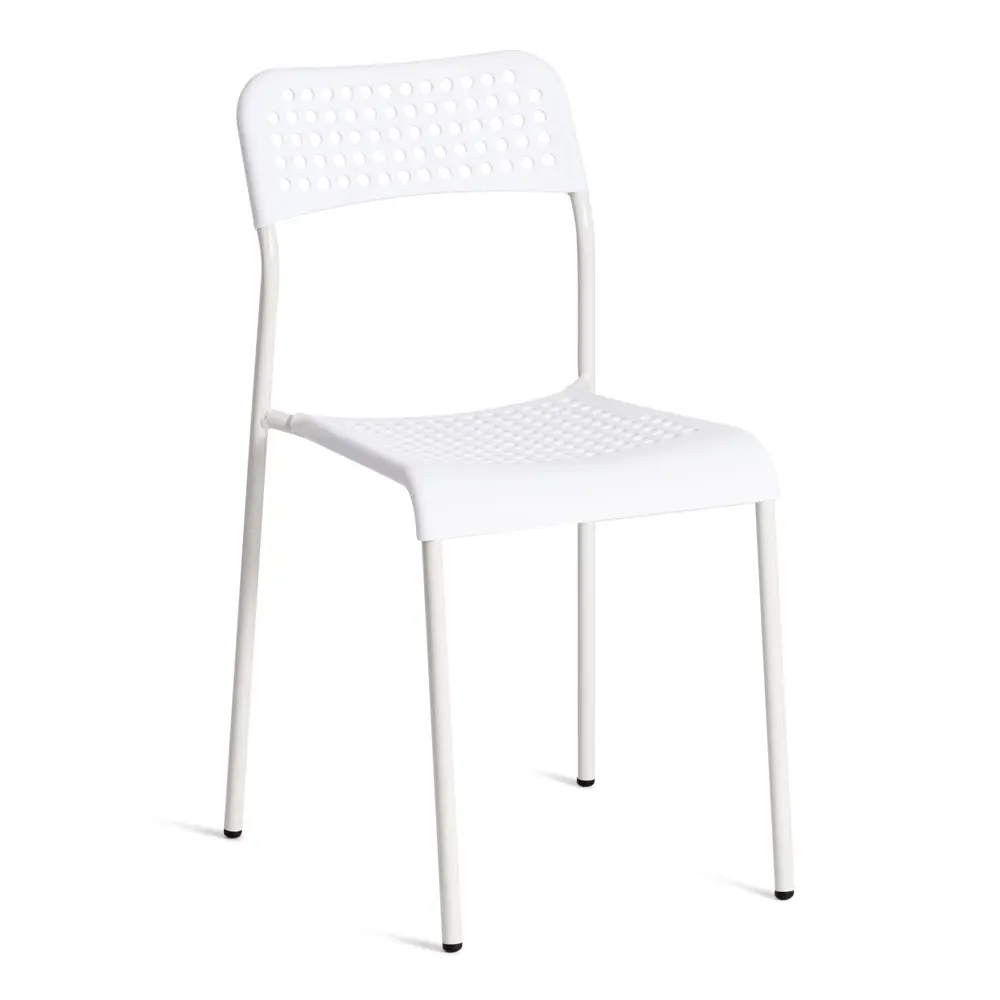 Фото Кухонный стул Tetchair Adde mod. c-049 78x39x49 см пластик цвет белый Фото Кухонный стул Tetchair Adde mod. c-049 78x39x49 см пластик цвет белый