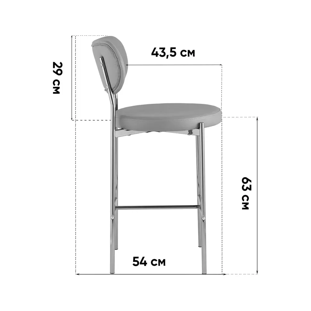 Фото 10 Барный стул Stool Group Барбара BARBARA CC HLR-34 48x100x53 цвет розовый Фото 10 Барный стул Stool Group Барбара BARBARA CC HLR-34 48x100x53 цвет розовый